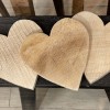 Coeur en bois brut